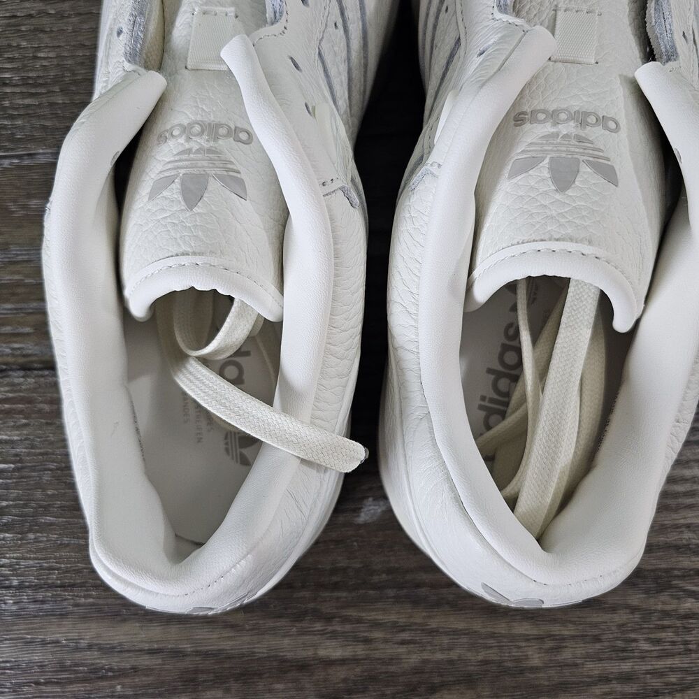 adidas Rivalry Lux Low Men's Cloud White/Ivory/Core‎ Black Sneakers Size 10 - Picture 9 of 16